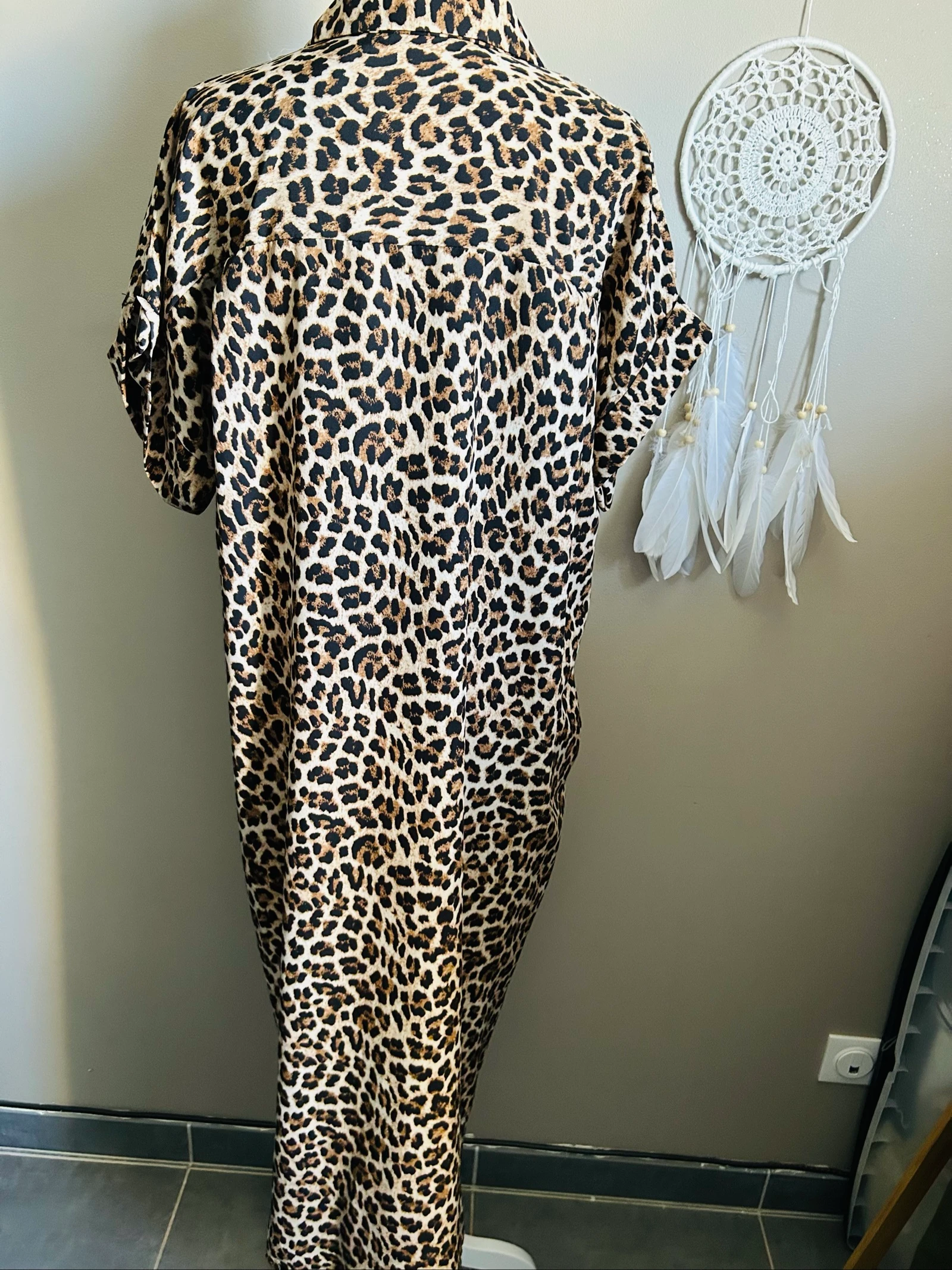 Leopard oversize dress – photo 4